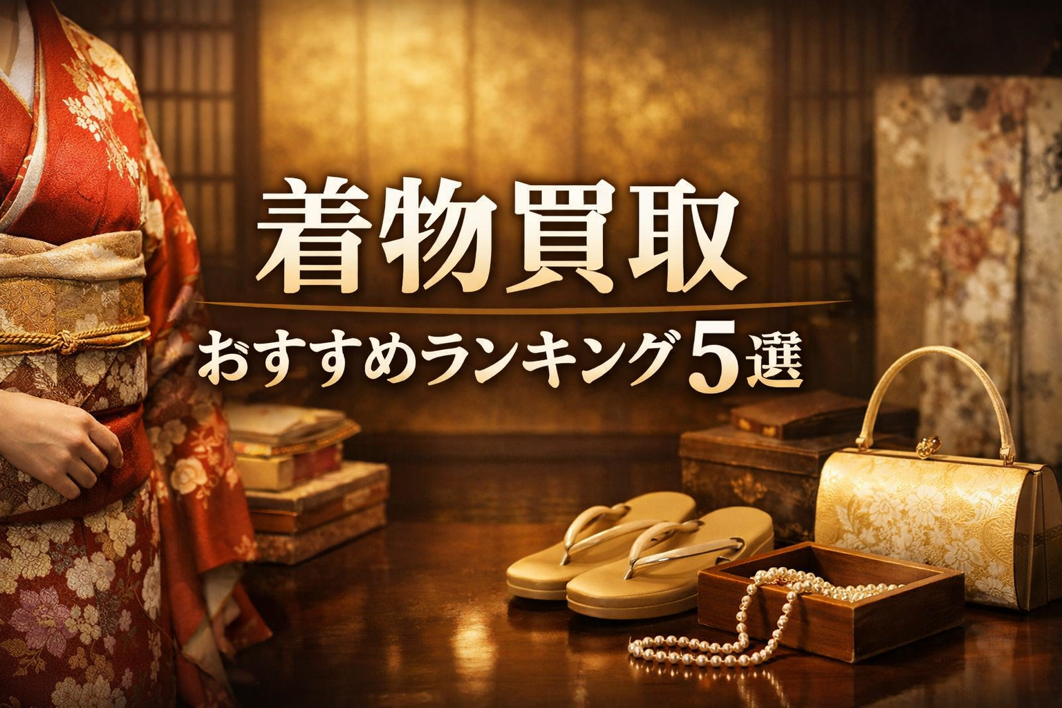 【着物買取おすすめランキング5選】初めてでも安心して売れる人気業者を徹底比較【2026年最新版】