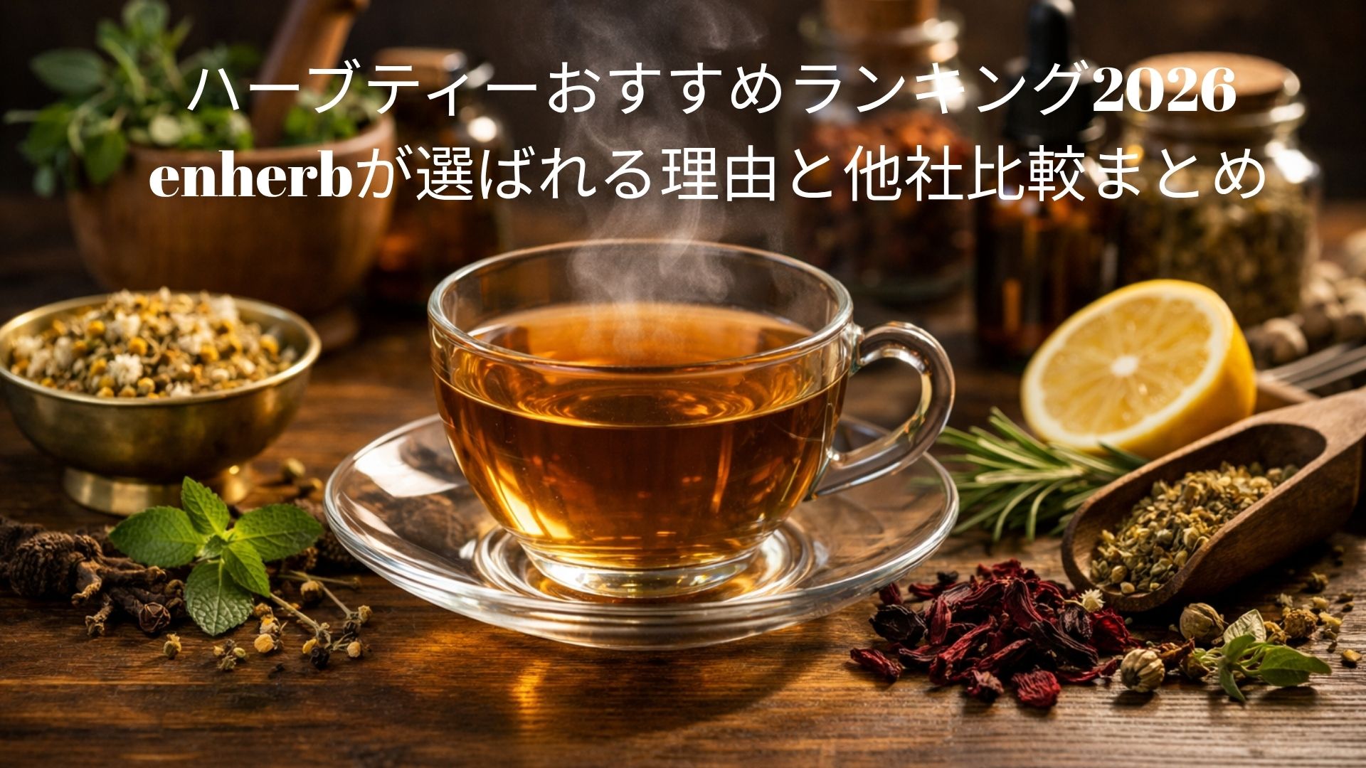 ハーブティーおすすめランキング2026 enherbが選ばれる理由と他社比較まとめ