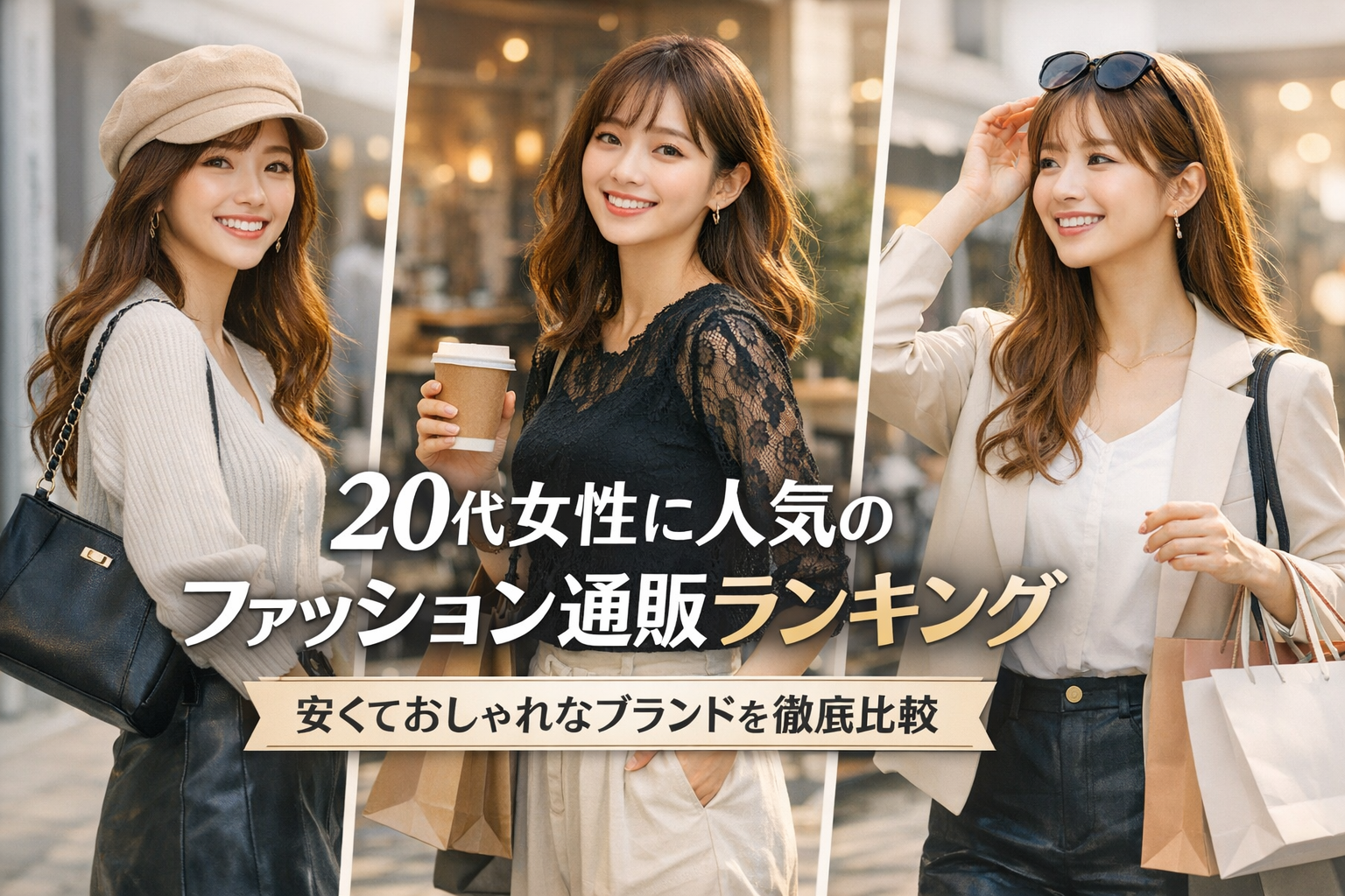 20代女性に人気のファッション通販ランキング 安くておしゃれなブランドを徹底比較