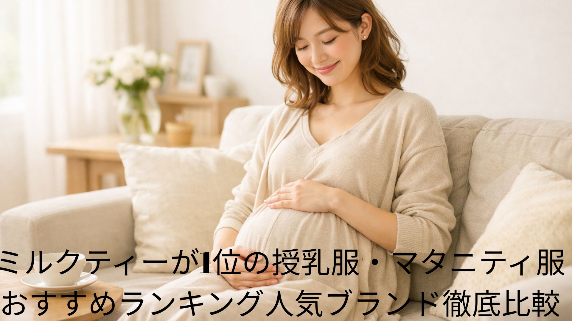 ミルクティーが1位の授乳服・マタニティ服おすすめランキング人気ブランド徹底比較